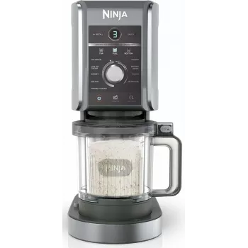 Ninja Creami Deluxe NC502CH, Ice Cream and Ice Maker, Melns