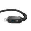 Baseus Unbreakable USB C uz iP kabelis 2 m 20 W Melna