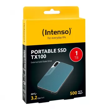 Intenso SSD TX100 1.8 collas 1TB USB 3.2 ārējais