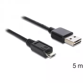 USB kabelis DeLOCK EASY-USB 2.0-A Micro-B 5m