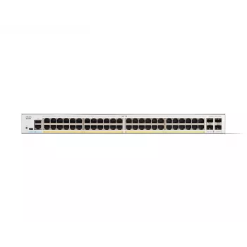 Pārvaldāmais komutators Cisco Catalyst 1300-48P-4G 48 portu GE PoE 4x1GE SFP