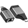 ALOGIC Ultra Mini - tīkla adapteris - USB-C 3.2 Gen 1 - Gigabit Ethernet x 1 - kosmiski pelēks (ULCGEMN-SGR)