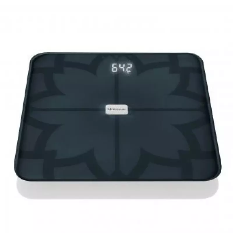 Medisana BS 450 ķermeņa analīzes svari, maks. 180 kg, melni, Bluetooth, ITO sensori (40510)