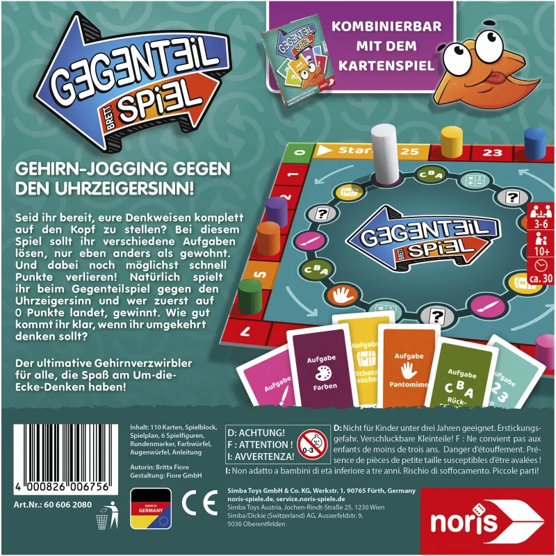 Gegenteil galda spēle, puzles spēle