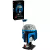 Kolekcionējams LEGO Star Wars ķiveres aksesuārs Jango Fett 75408 — 616 detaļas, 210×120×110 mm displeja modelis