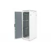 DIGITUS 36HE Unique tīkla skapis 600x800mm stikla durvis pelēks