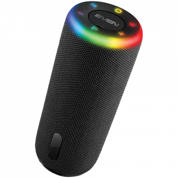 Portatīvais skaļrunis 2.0 SVEN PS-150, melns, jauda 10W (2x5W) (RMS), TWS, Bluetooth, FM, USB, litija baterija 1800mA*h