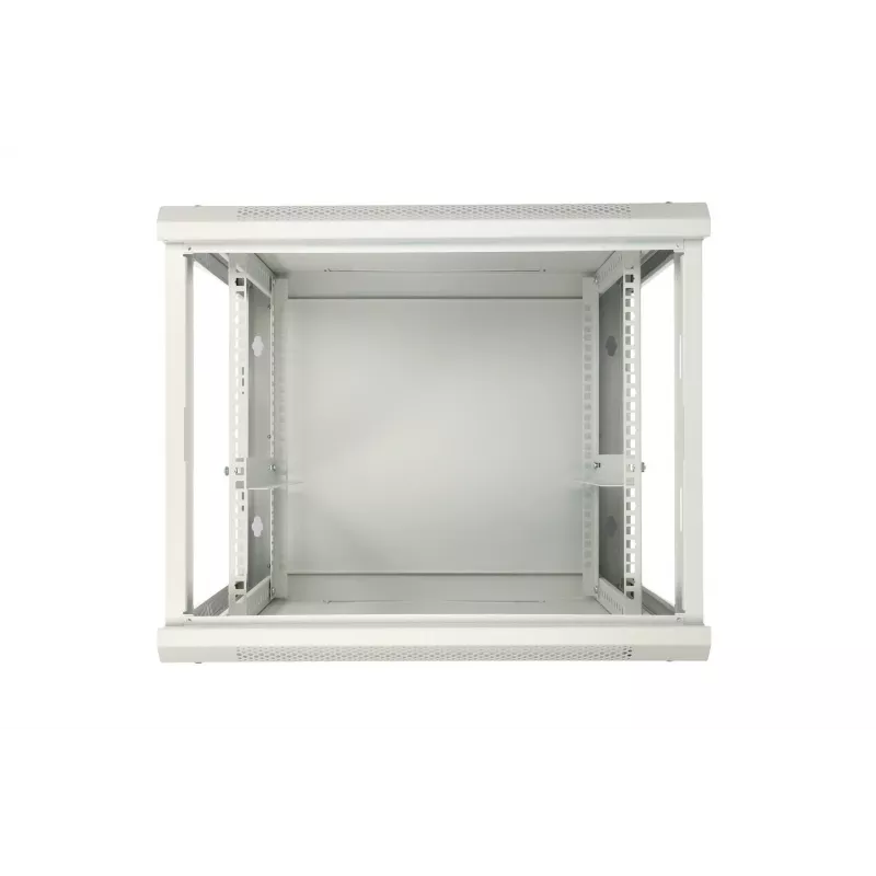 Extralink Rackmount cabinet 9U 600x600 ASP Gray wall mounted, metal door