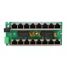 PoE inžektors Extralink Gigabit 8 Portu 1000Mb/s RJ45 B režīms
