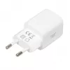 USB lādētājs IBOX ILUC42W 42W (33W max), 1×USB-C PD3.0, 1×USB-A QC3.0, 100–240V, balts
