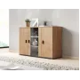 Cama sideboard 120 cm SOHO S7 lefkas oak/Melns