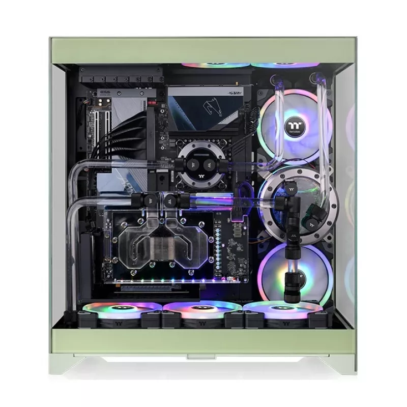 Thermaltake Pacific cietā caurule 16 mm ārējais diametrs 12 mm iekšējais diametrs 500 mm 4 gab. iepakojumā mazumtirdzniecībā (CL-W434-PL16TR-A)