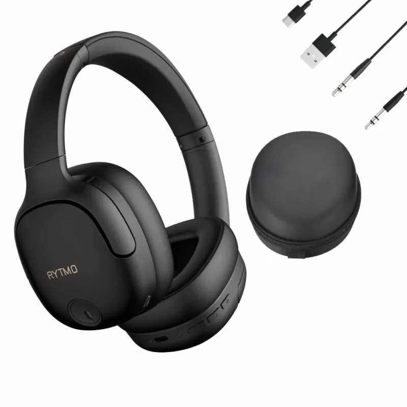 Austiņas Manta HDP1001BK Rytmo Elegance Melns