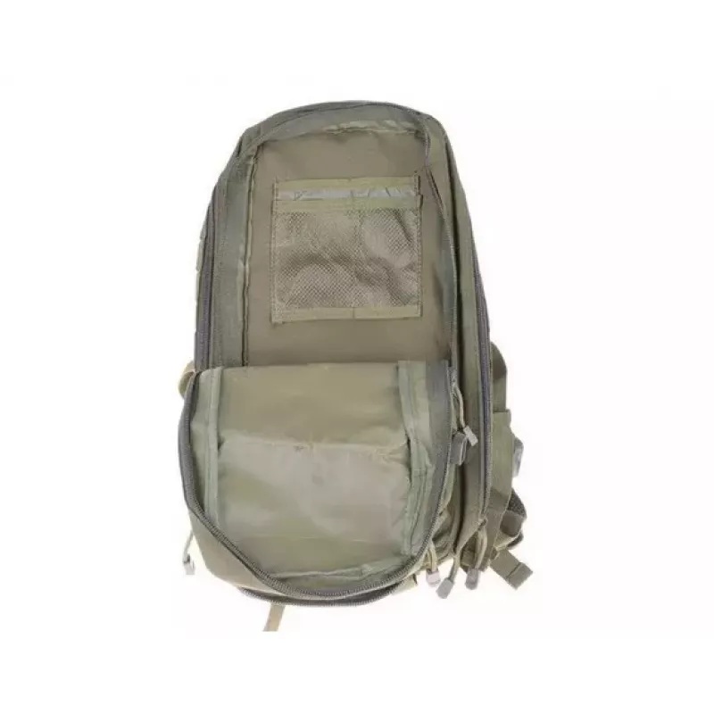 Taktiskā mugursoma GFC Assault Pack GFT Olive zaļa GFT-20-008352, 25 L, neilons, lāzergriezums, 450×210×200 mm