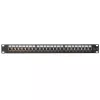 Patch panelis - Extralink CAT6A STP, 24 porti
