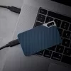 SSD disks Intenso 250GB USB Type-C 3.2 Gen 1 zili pelēks