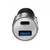 LogiLink Auto-Power Supply - 36 W - 3 A - PD 3.0, QC 3.0 - 2 izejas porti (USB, 24 kontaktu USB-C)
