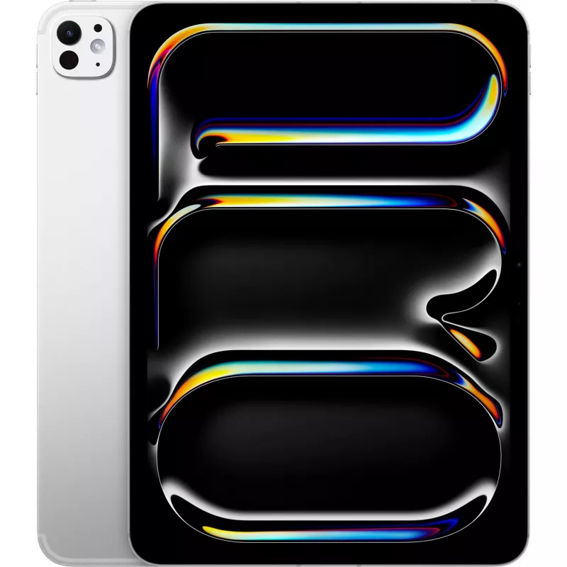 Apple iPad 11-inch Pro Wi‑Fi + Cellular 512GB ar standarta stiklu – Sudraba