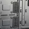 PC korpuss MODECOM Oberon Pro Midi Tower — melns, atbalsta ATX/microATX/ITX, 7 paplašināšanas sloti, līdz 395 mm GPU, 5 HDD/3 SSD nodalījumi