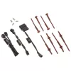 120 mm ventilators Noctua NF-A20 FLX 200 mm, 12 V, 800 RPM maks., 146,9 m³/h, 18,1 dB