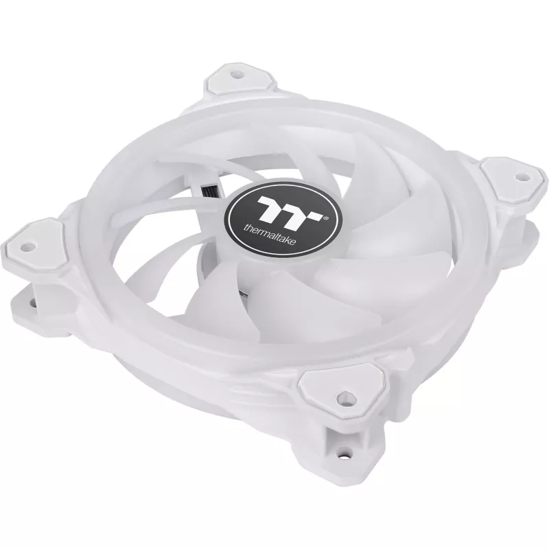 Thermaltake SWAFAN 12 ARGB 120mm Reverse Blade 3 komplekts - balts