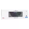 Mehāniskā spēļu tastatūra White Shark Wakizashi GK-002121V2 — melns/pelēks rāmis, US zilie slēdži