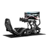 Sacīkšu simulatora kokpits Next Level Racing NLR-R003 F-GT Pro Formula un GT pelēkā izdevums