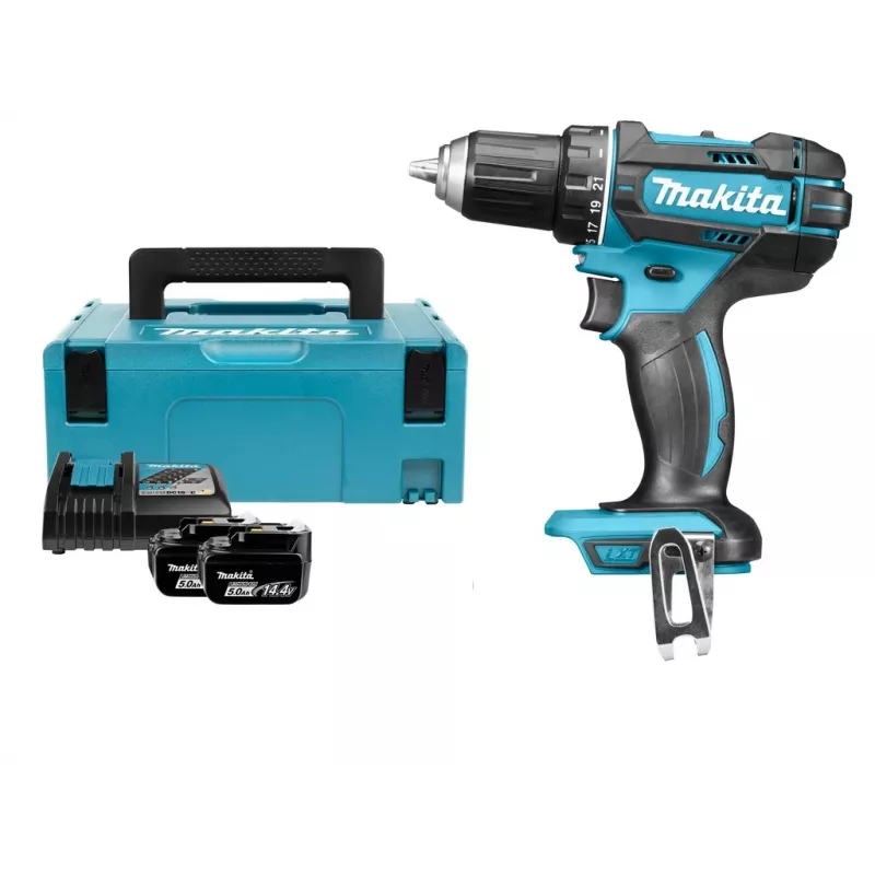 Makita bezvadu urbjskrūvgriezis, 18V, 2x 5,0 Ah Li-ion, 62/36 Nm, 1,7 kg, LED