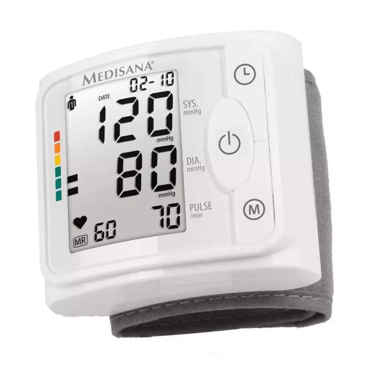 Medisana BW 320 plaukstas asinsspiediena mērītājs - automātisks, 2 lietotāji, 120 atmiņas