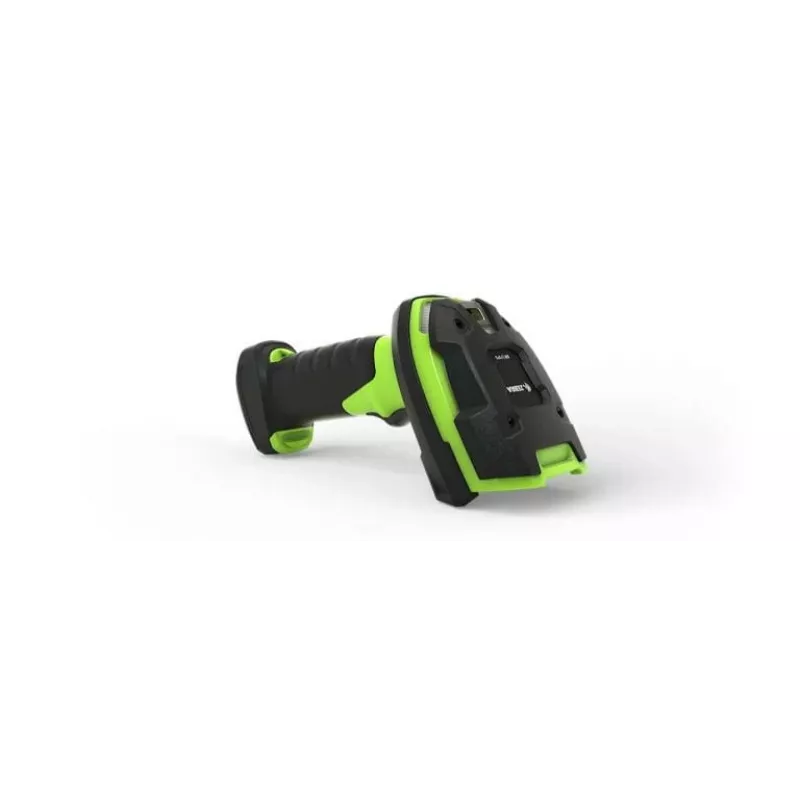 Rokas 1D svītrkodu lasītājs Zebra LI3608 — vadu RS-232/USB/tastatūras ķīlis, IP65/IP67, 4,5–12,6 V, 327 g