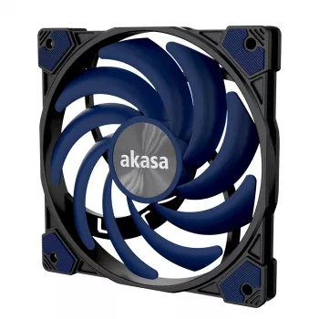 Akasa Alucia XS12 ventilators 120mm melns zils 700-2000 RPM HDB