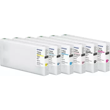 Tintes kasetne Epson T782 Gaiši fuksīna 200 ml profesionāliem printeriem