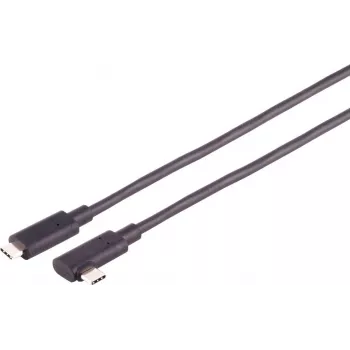 USB kabelis S/CONN 30-42275 7 m USB 3.2 Gen 2 USB C melns