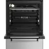 Gāzes-elektriskā plīts BEKO FSM52330DX 5 degļi 60 cm, energoefektivitātes klase A
