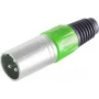 Mikrofons ShiverPeaks ShiverPeaks S/CONN maksimāla savienojamība XLR-Stecker zaļš 55002-G