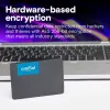 SSD disks Crucial 4 TB 2.5 collu SATA 3D NAND CT4000BX500SSD1