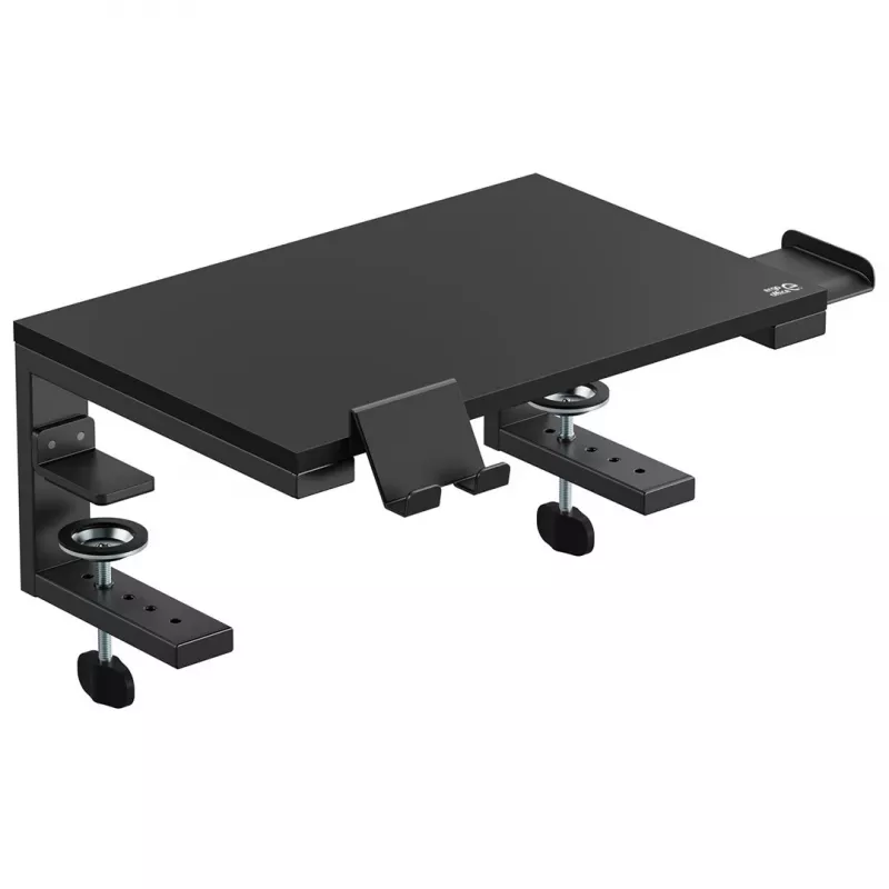 Ergo Office klēpjdatora/monitora statīvs, maks. slodze 20kg, diagonālei 13-32, melns, ER-303 B