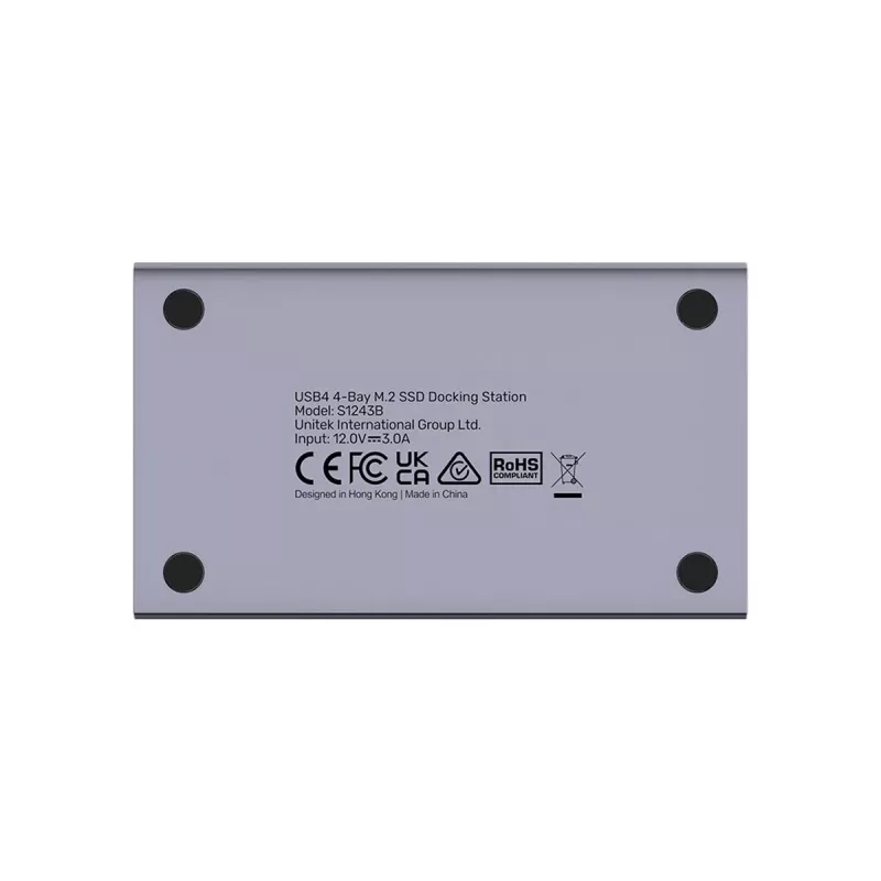 USB4 4-bay M.2 SSD dokstacija