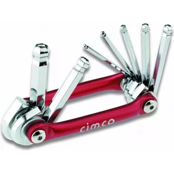 Salokāms sešstūra atslēgu komplekts Cimco 110596
