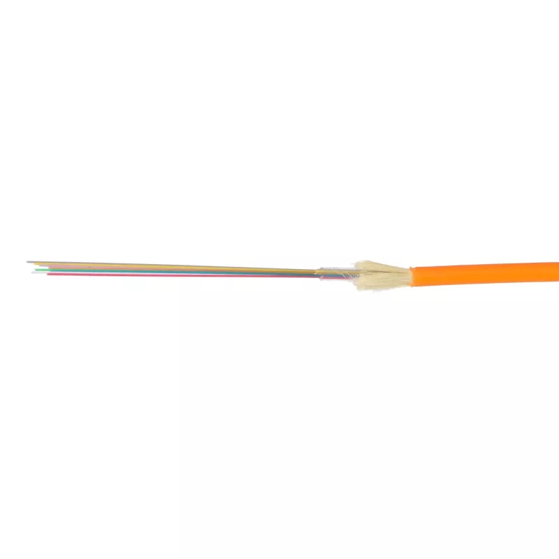 FIBERHOME MIKRO KABELIS 2,5MM 8ŠĶ G.657A1 PE ORANŽS 4KM TRUMULIS