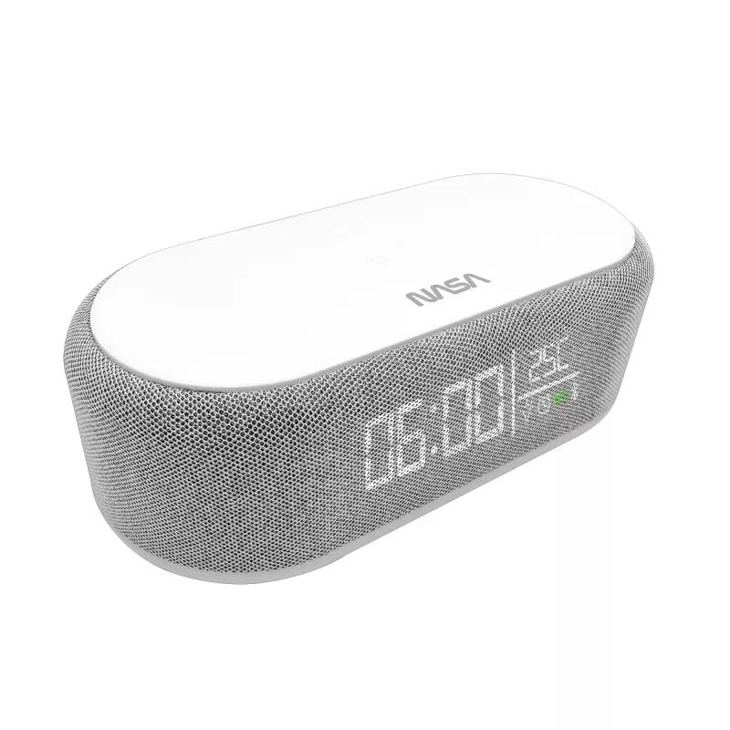 Bluetooth skaļrunis, modinātājs un bezvadu lādētājs Nasa SPC400