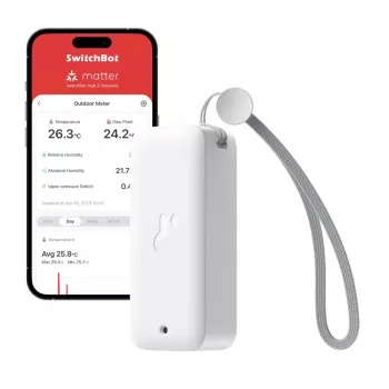 Viedās mājas termometrs 3P+HUB/W3400010 Switchbot
