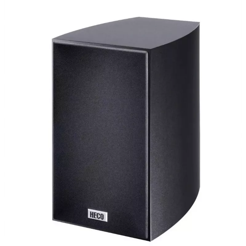 Grīdas statīvu skaļruņi Heco Victa ELITE 202 melni, pāris — 2 joslu, 2.0 kan., 65 W RMS, 35–40 000 Hz, 8 Ω, 89 dB, basa refleksa, MDF