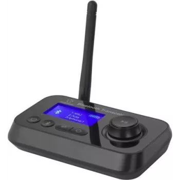 Renkforce RF-BTR-210 Bluetooth® mūzikas raidītājs/uztvērējs Bluetooth versija: 5.0 10 m integrēts LED indikators (RF-5087934)