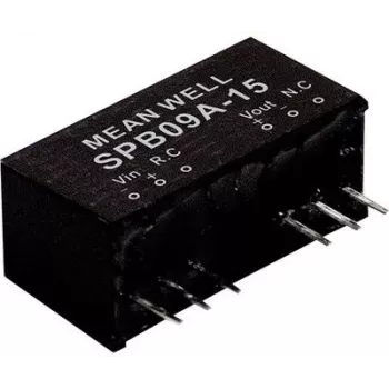 strāvas adapteris MEAN WELL SPB09A-24, 9 W, 24 V, 0,375 A, RoHS