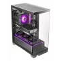 TACENS Mars Gaming MCPRISMA Midi Tower datora korpuss, melns, rūdītais stikls, atbalsta ATX/Micro-ATX/Mini-ITX, 2x3,5 collu + 2x2,5 collu nodalījumi