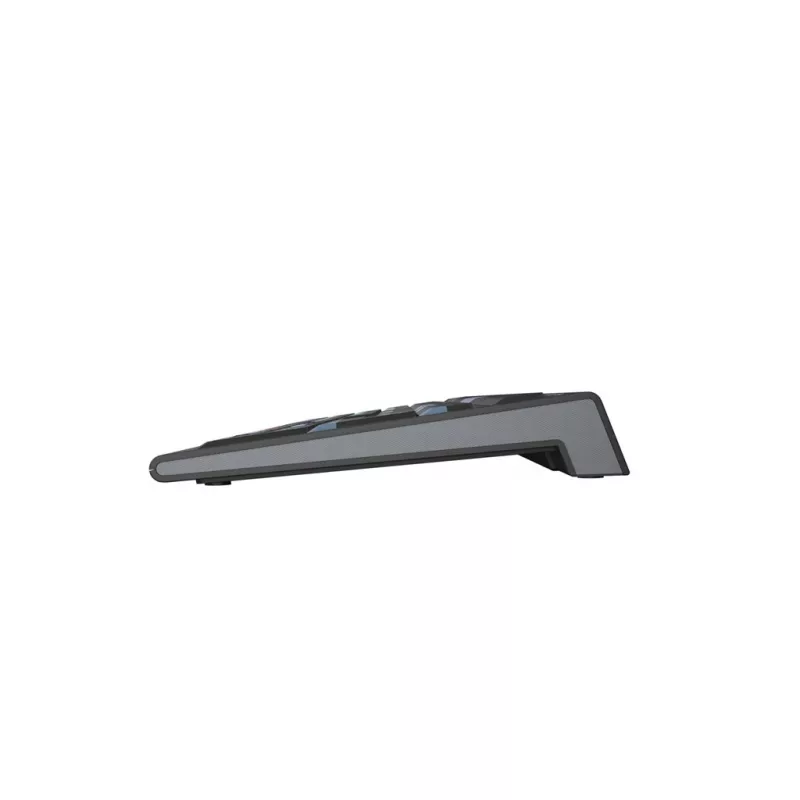 Logickeyboard ASTRA 2 USB tastatūra, AZERTY izkārtojums, angļu valoda, melna