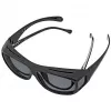 Saulesbrilles WEDO 271 48599 ovālas aptverošās, unisex, polarizējošās lēcas, virsbriļļu stils