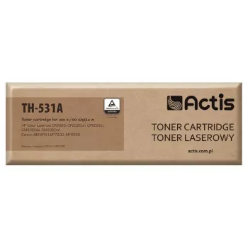 tonera kasete ACTIS TH-531A replacement for HP 304A CC531A / Canon CRG-718C, ciāna, 3000 lapas, Standard, 1 pc