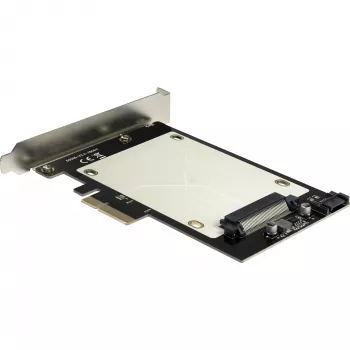 Maiņstrāvas adapteris INTER-TECH KT048 PCIe uz SFF-8639 (U.2) - modelis 88885561
